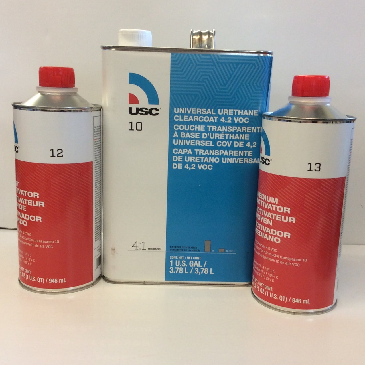 usc clearcoat set gl qt 10 with 12 or 13 129 . 99