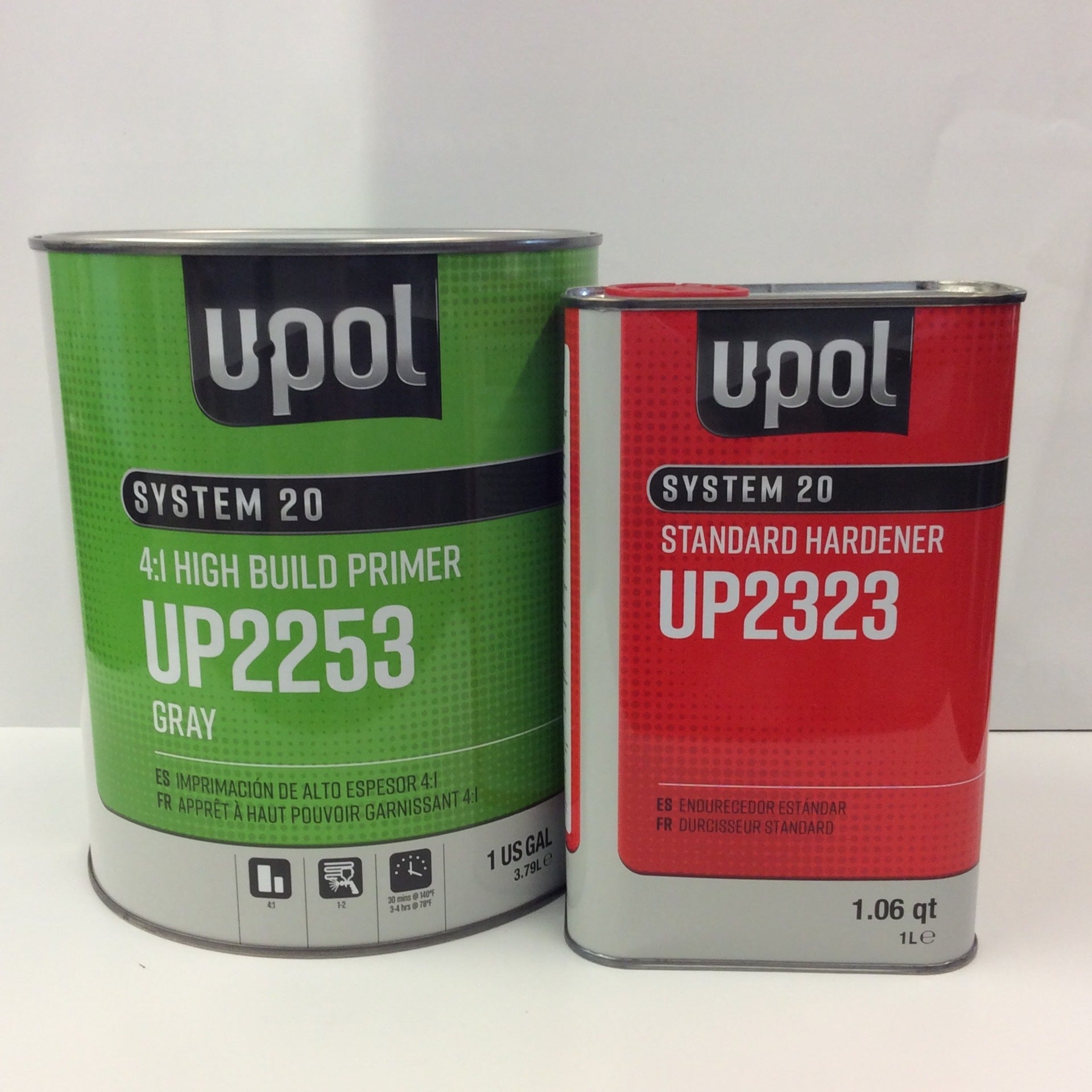 upol high build primer gray set gl qt up2253 up2323 89 . 90